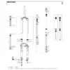 ROCKSHOX Yari/Lyrik 160 MmDual Position Air Left Spring Internals