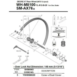 Shimano WH-M8100