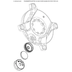 SRAM Quarq Red ETap AXS Power Meter Battery Cover